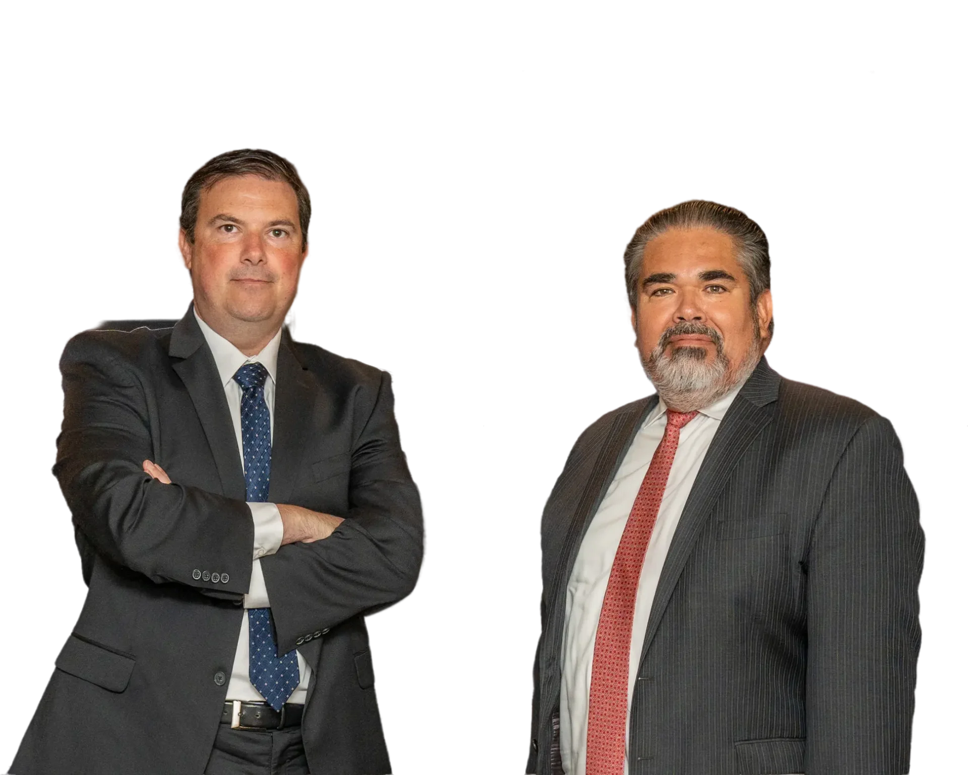 Matthew Voelpel Attorney and Cesar Valdebenito Attorney standing
